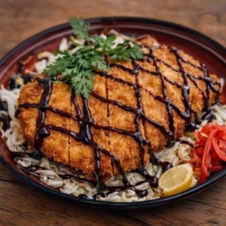 Miso katsu don