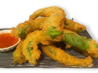 chili rebozado de langostino