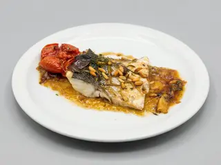Lubina salvaje a la plancha