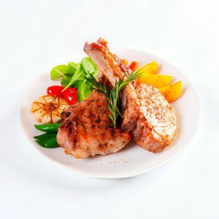 Plato De Chuletas De Cordero