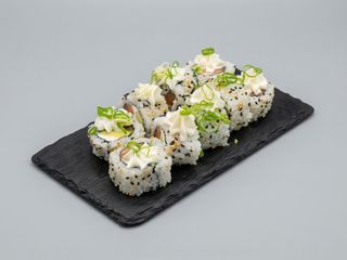 Uramaki Salmonne Crunch (4 Uds.)