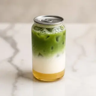 Iced Vanilla Sea Salt Matcha Latte