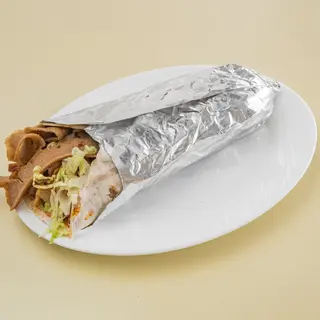Lahmacun + Kebab + Patatas Fritas (2 uds)