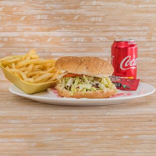 Menú Hamburguesa para 2 Personas