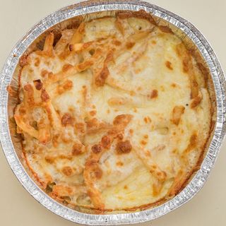 Patatas Fritas con Queso y Bacón al Horno  