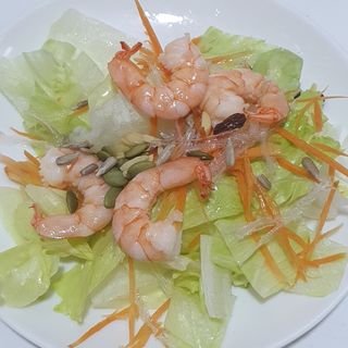 Ensalada China Con Gambas