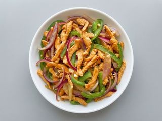 Verduras Con Pollo
