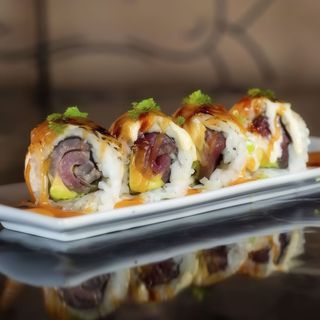 20. Roll Atún Gratinado (4 Uds.)