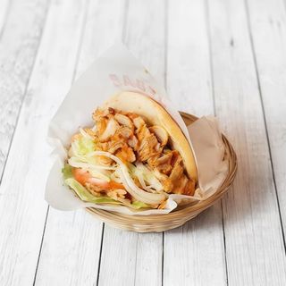 Döner Kebab con Queso