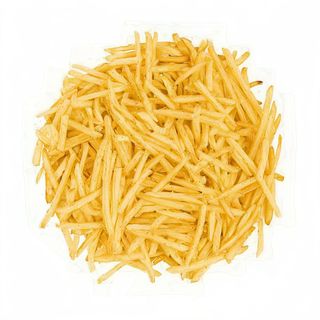 Patatas paja fritas (ración)