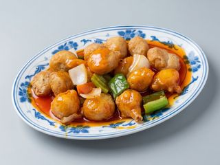 45 Pollo Con Salsa Agridulce