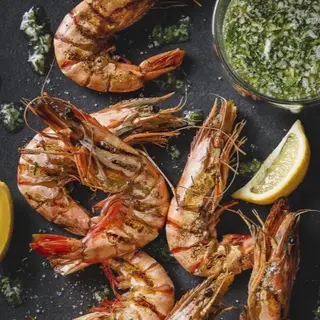 Langostinos A La Plancha