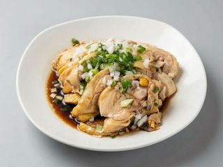 Muslo de pollo con soja