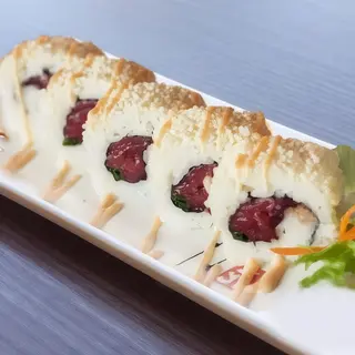 91. Negi De Atún Y Huevas De Salmón (8 Uds.)