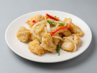 Merluza al estilo Jiaoyan