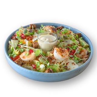Caesar Shrimps Salad