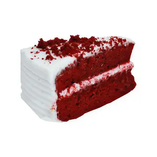 Porción de tarta Red Velvet