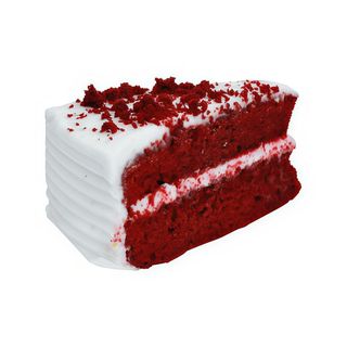 Porción de tarta Red Velvet