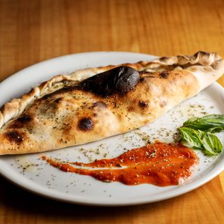 Calzone de jamón York