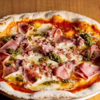 Pizza sin gluten 3 cerditos