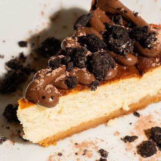 Tarta de queso y nutella