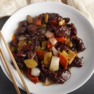 Ternera Con Salsa De Ostras