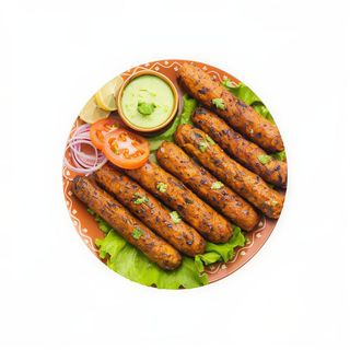 Sheekh kebab y pollo tikka
