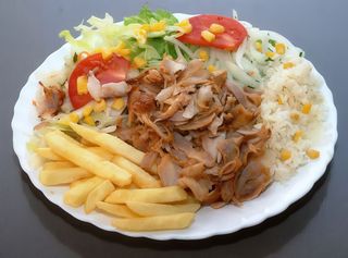 Plato de ternera + bebida