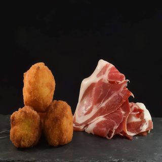 CROQUETAS DE JAMÓN IBÉRICO (4 Uds.)