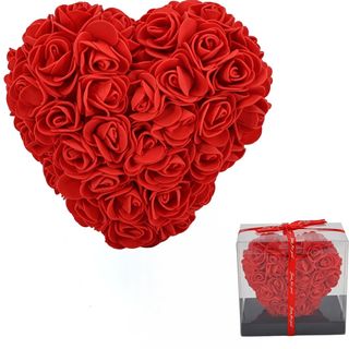 CORAZON ROSAS FOAM 15 cms