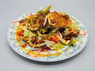 Ensalada de Queso de Cabra y Frutos Secos