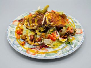 Ensalada de Queso de Cabra y Frutos Secos