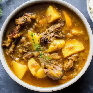 Cordero al curry