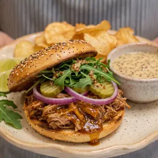 Bagel Pulled Pork