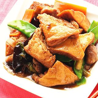 Dow-fu con salsa de soja