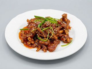 Ternera crujiente al limón