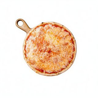 1 Pizza (28 cm.) + alitas de pollo (6 uds.) + bebida