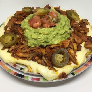 Nachos Especiales con Pastor