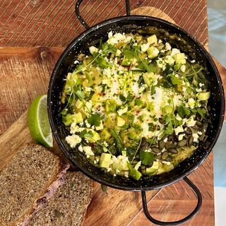 Biohacker Green Shakshuka