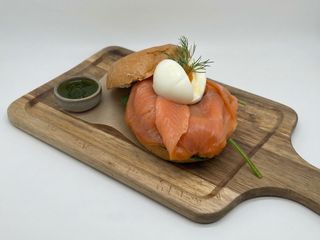 Salmon Bagel, GF
