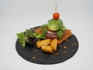 Avocado burger GF (V)