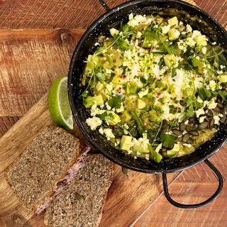 Biohacker Green Shakshuka