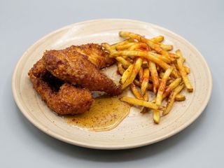 Menú Pollo Keik + patatas + bebida