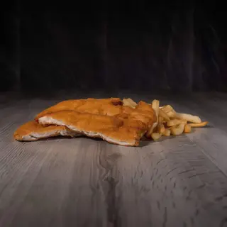 Pechuga entera empanada