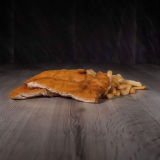 Pechuga entera empanada