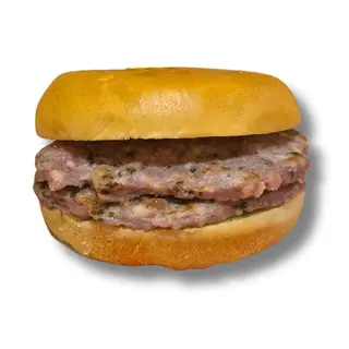 Hamburguesa de cerdo doble