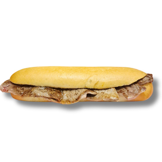 Bocadillo de bistec de ternera
