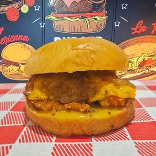 Hamburguesa Miel y mostaza