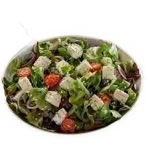 Ensalada verde con queso
