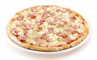 pizza de jamón